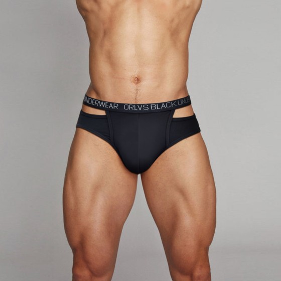 Modal men\'s briefs, European and American sexy low-waisted, hip-lifting, breathable fitness underpants